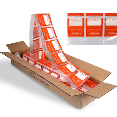 Autobag Mahcine 0.05MM LDPE Sidepouch mit Reißverschluss