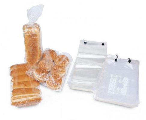 Transparentes Polyplastiktasche-Nahrungsmittelverpackungs-Brot-Tor LDPE OPP