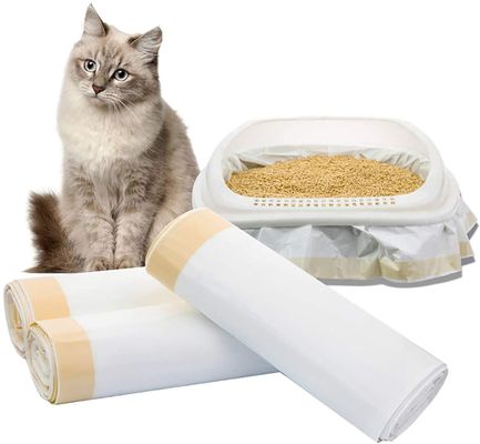 Riesige Zugschnur gerochenes LDPE Cat Litter Liner Bags