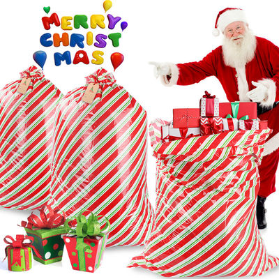 Feuchtigkeitsfeste Geschenk-Taschen LDPE riesige Weihnachtsmit Umbauten