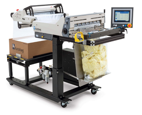 Fan gefaltetes LDPE öffnete vor Taschen für breites bauschendes System Autobag