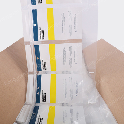 50-100 Plastiktaschen Mikrometer LDPE mit Reißverschluss für automatisierten SPrint SidePouch